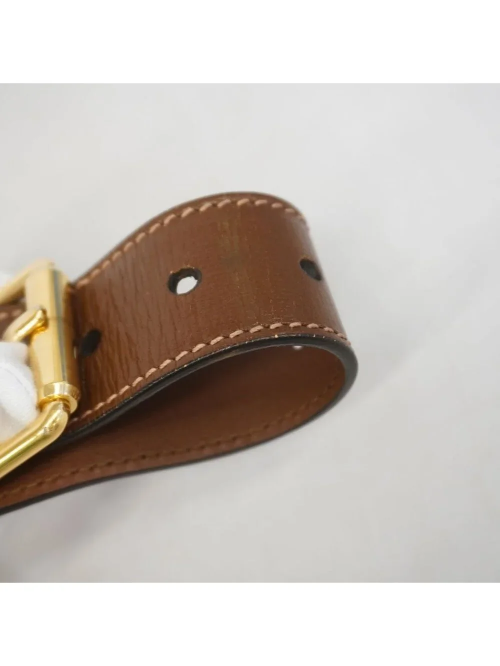 Gucci Shoulder Bag GG Supreme Brown Gold